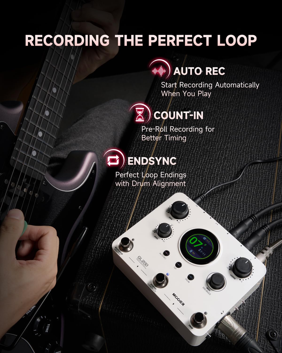 ギター MOOER GEC438 EFFECTS LOOP SYSTEM MOOER GEC438 EFFECTS LOOP SYSTEM