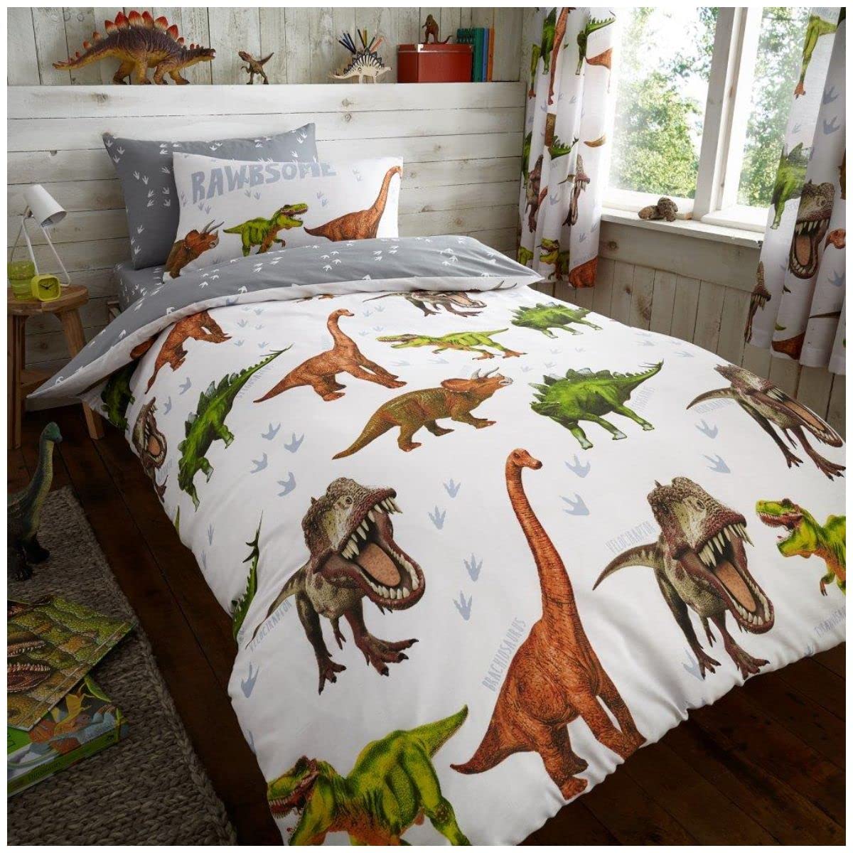 GC GAVENO CAVAILIA Premium Kids Single Duvet Cover Set With Pillowcase - Reversible Kids Bedding Set - Washable Quilt Bedset - Easycare Bedlinen Set For Boys & Girls - Multi