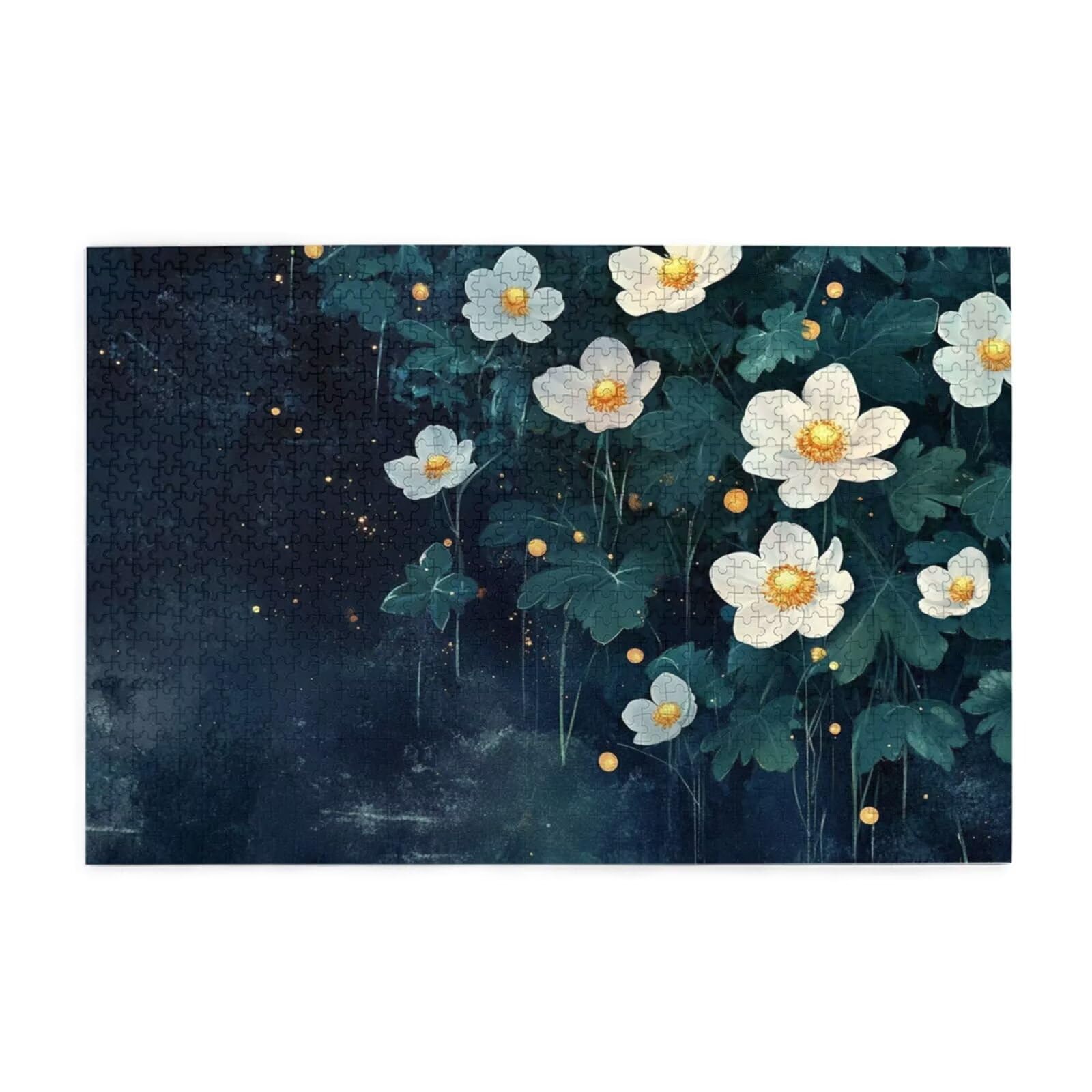 Puzzles Paisaje 1000 Adultos, Puzzle Flor con Cajas y Cartel, Juego Clásico de Puzzle Arte para Entretenimiento Adultos, Regalos de Decoración del Hogar para Pasatiempos Creativos de Mujeres 2T-560