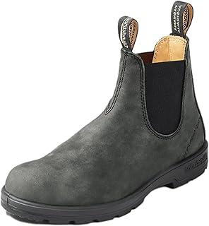 Unisex Classic Leather Chelsea Pull On Boot