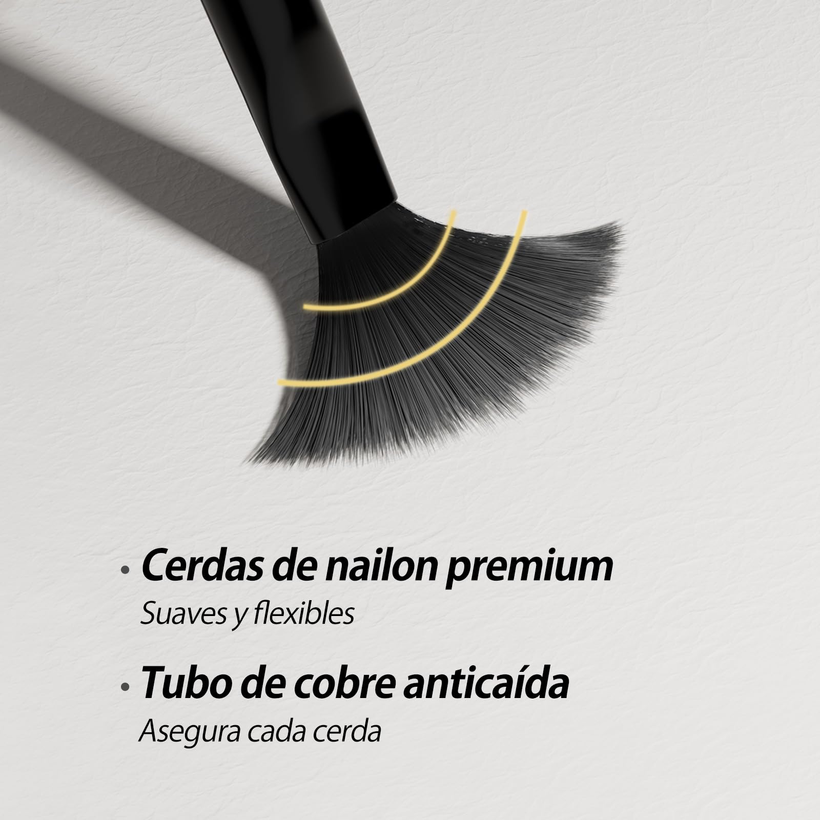 Pinceles para Uñas Set de 8 con tapas protectoras y bolsa de almacenamiento,Pinceles Nail Art con Pincel Liner,Dotting Pen,Pincel Francés y más para Uñas en Gel y Manicura Profesional