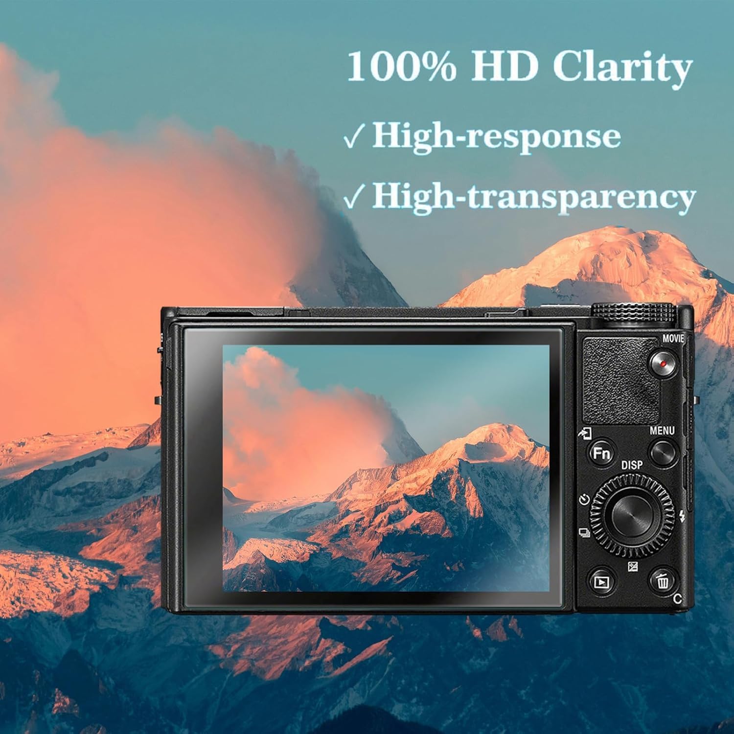 AtFoliX FX-Clear Displayschutzfolie Für Sony DSC-RX100 VII – Ultraklar, 6H Kratzfest, 3 Stück