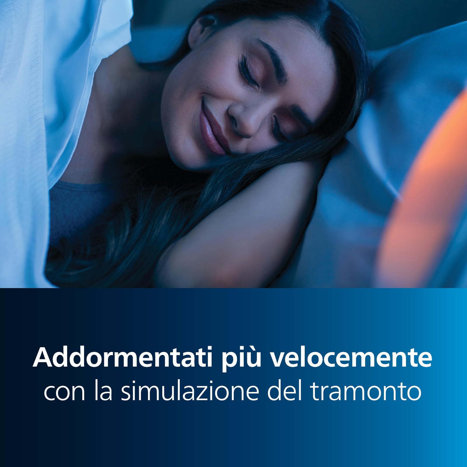 PHILIPS SmartSleep Wake-up Light – Lampada da comodino e sveglia con USB — immagine 8 di 16