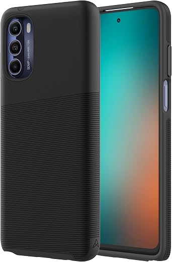 AXS PROTech Plus Case Compatible with Motorola Moto G Stylus 5G 2022 - Black
