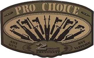 Pro Choice - 2nd Amendment - Bumper Sticker Decal