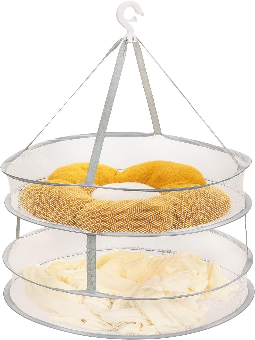 AUTODECO 2Tier Folding Mesh Clothes Hanging Dryer, Sweater