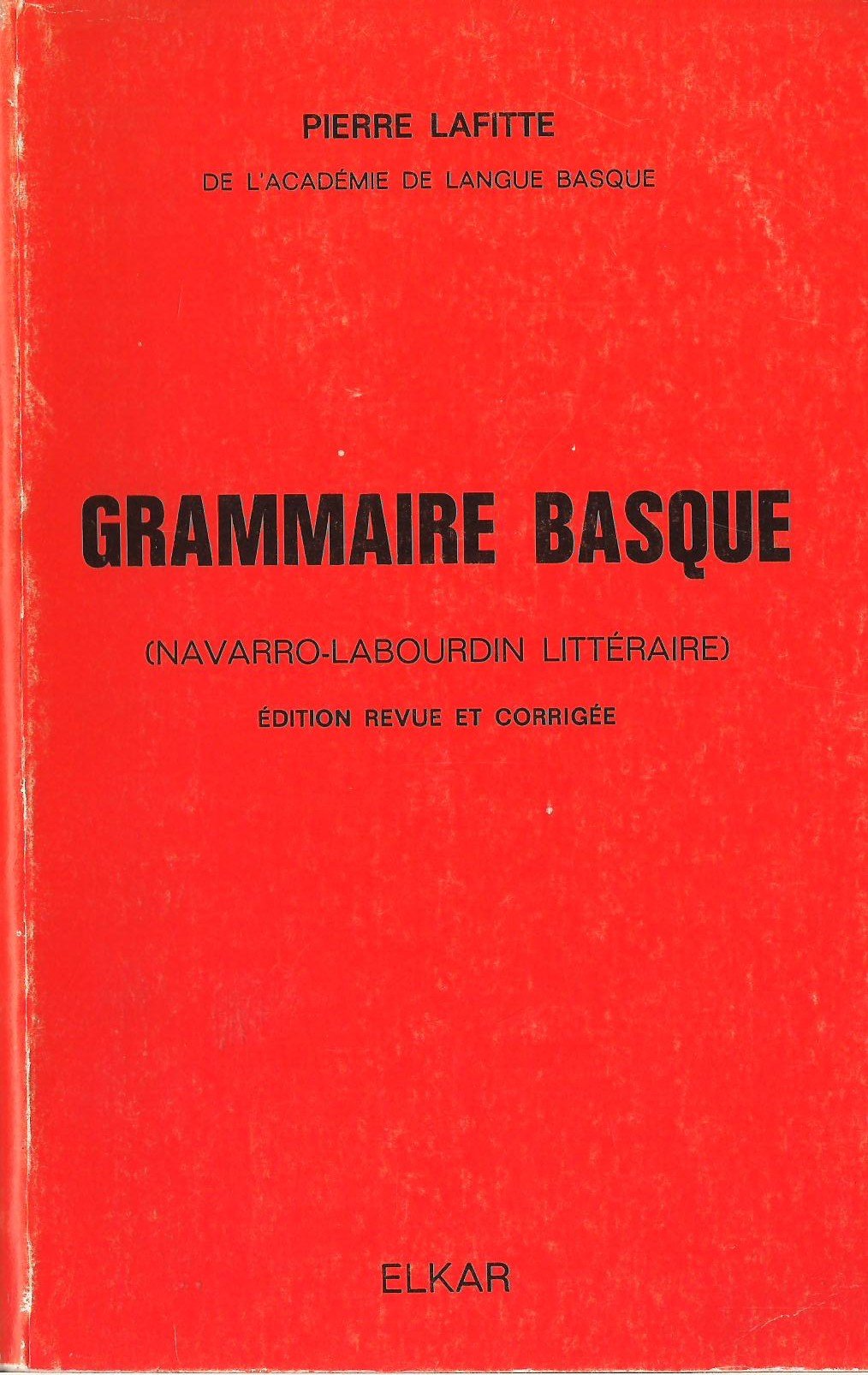 Grammaire basque