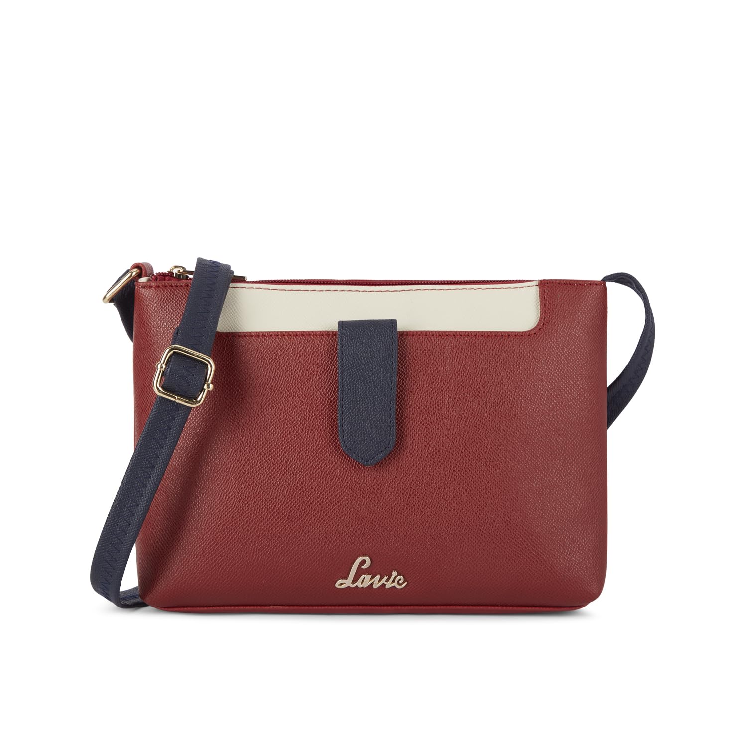 Lavie Women's Keiko 2C Colorblock Top Zip Crossbody Sling Bag | Ladies Purse Handbag | Gift for Women