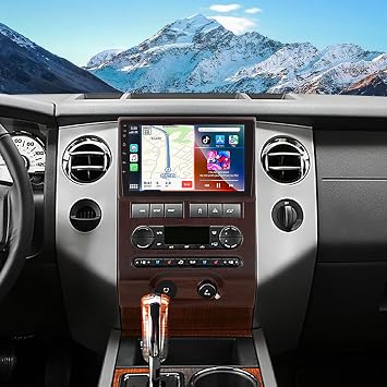ASURE 4GB+64GB Car Stereo for Ford Expedition 2007-2014 Automatic A/C | Wireless CarPlay Android Auto, 9 Inch HD Touchscreen, GPS, Android 15, Bluetooth, Backup Camera, Daily Driving & Road Trips