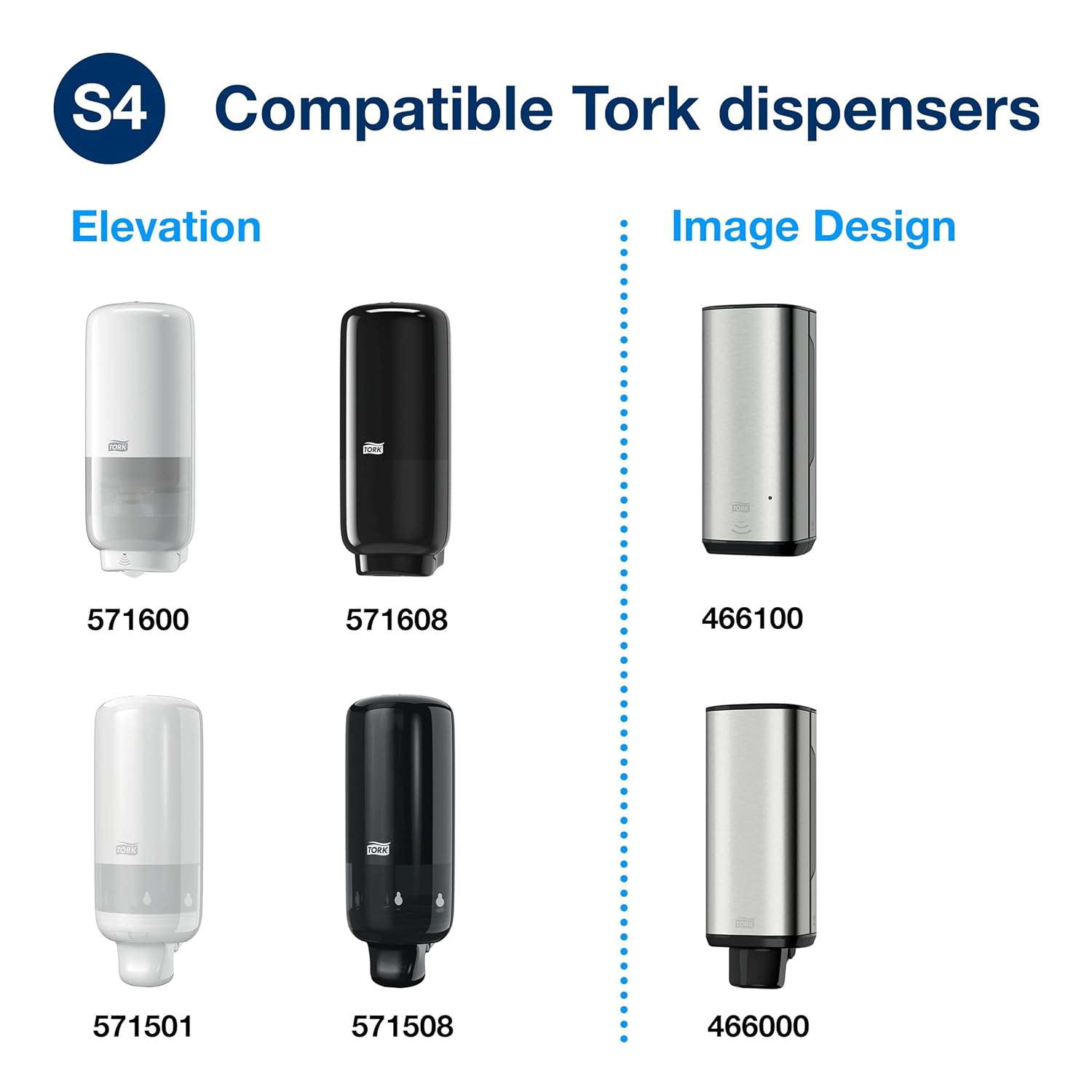 Tork Extra Mild Foam Soap S4, No Fragrance Added, all natural hand soap, organic, eco friendly, 6 x 1L, 401211