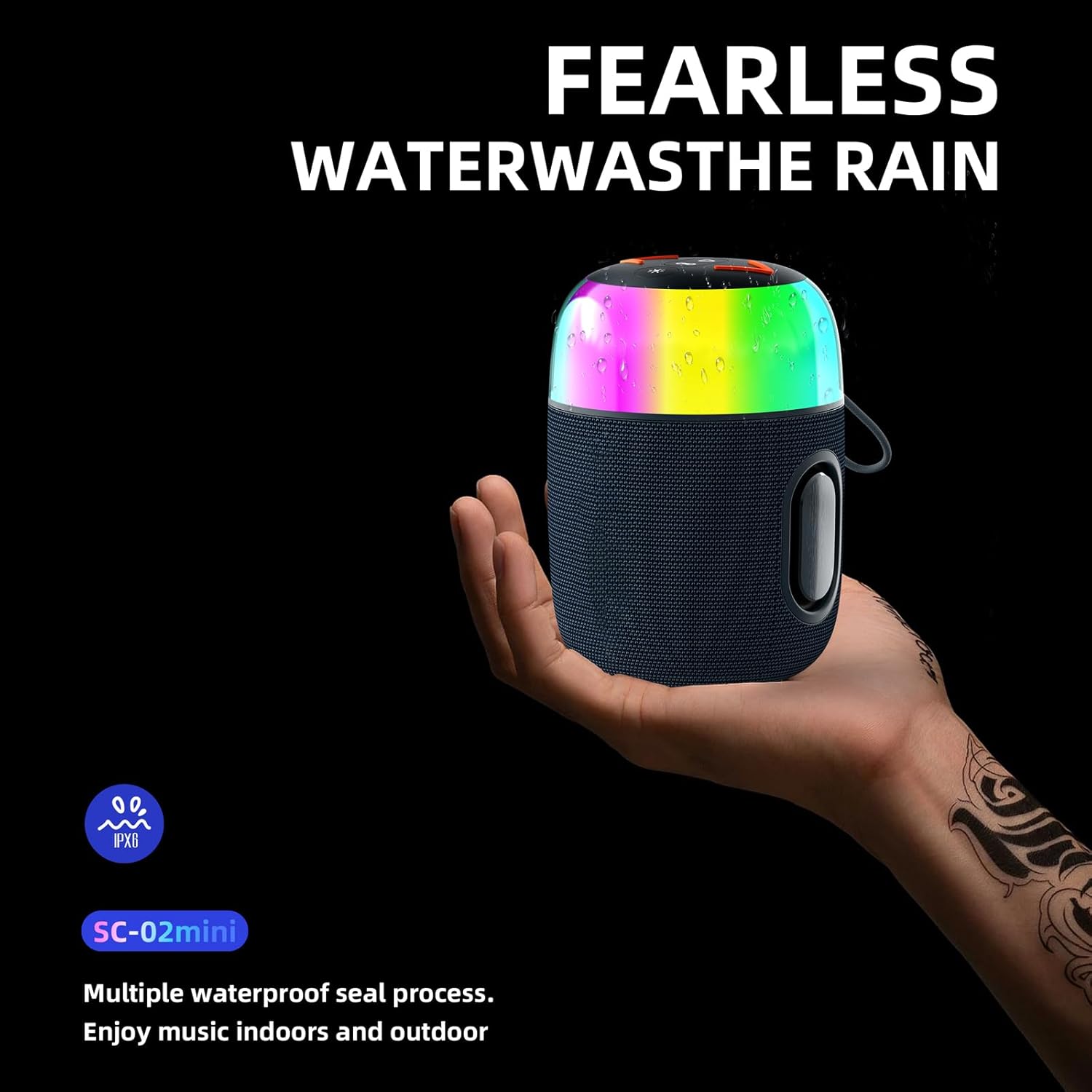 Hopestar SC02-mini with water resistance indication