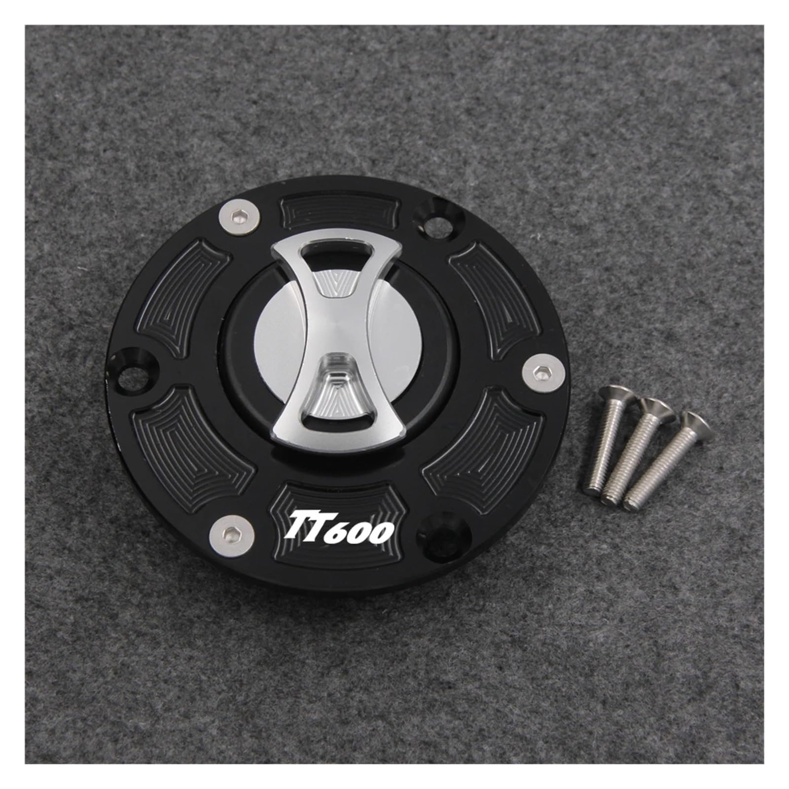 Tappo Serbatoio Tappo Serbatoio Coperchio Carburante Moto Per Triumph TT600 | Tappo Serbatoio Senza Chiave In Alluminio CNC Resistente Per Triumph TT600. Installazione Semplice