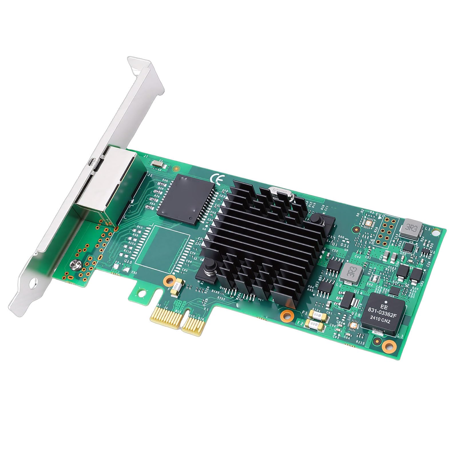 Adattatore di Rete PCI Express Doppio RJ45 Ad Alta densità per velocità Gigabit Affidabile, Adatto per Server, Staffa Inclusa