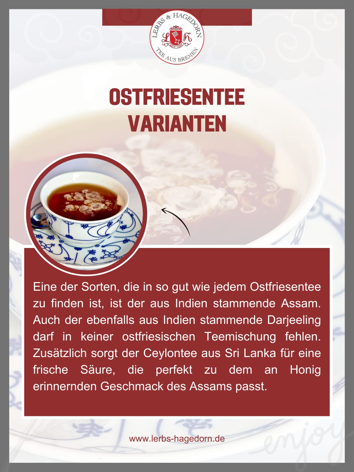 Té domingo (vainilla), 1,5 kg