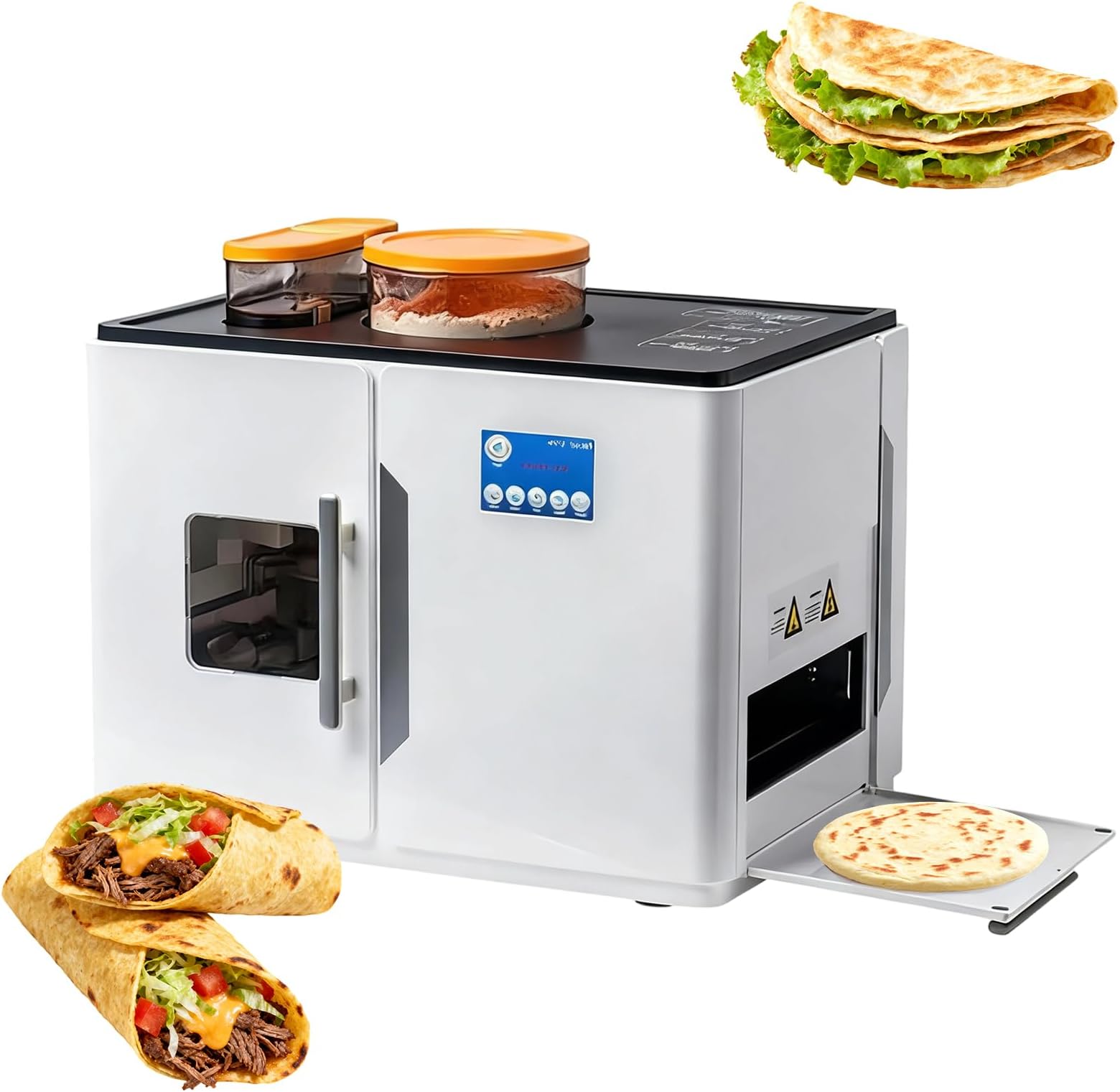 Compact Roti Maker Machine Fully Automatic Roti Maker Electric Chapati Roti Maker Machine Tortilla ...