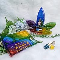 Vista 8 de Kit de fundición epoxi de resina de hojas y bandeja de mantenimiento de moldes de silicona