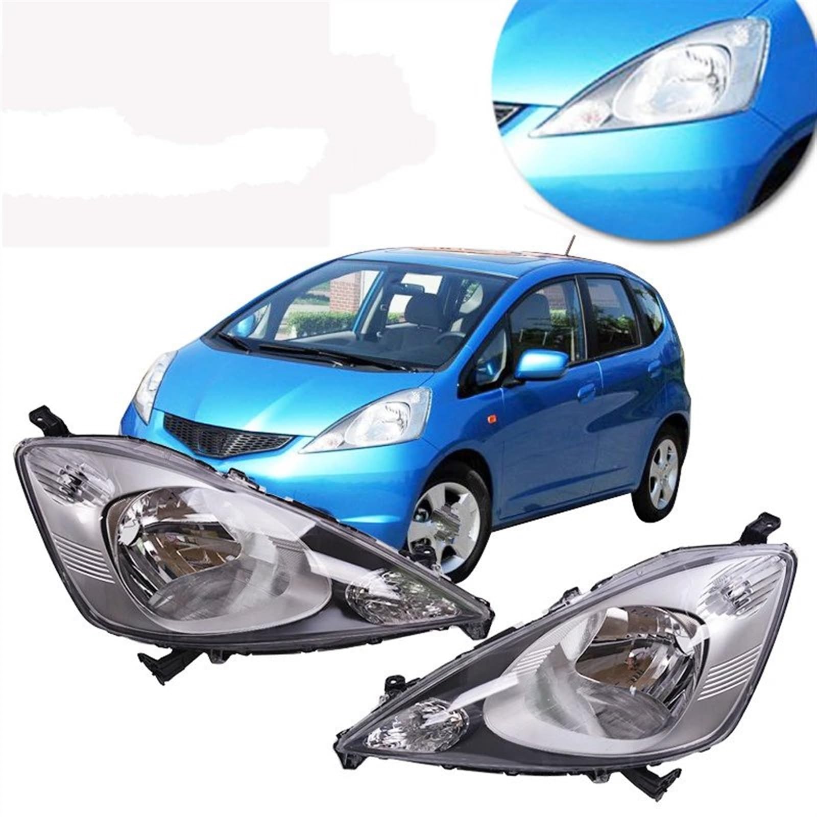 Amazon | 車のプロジェクター ヘッドライト Compatible With FIT For