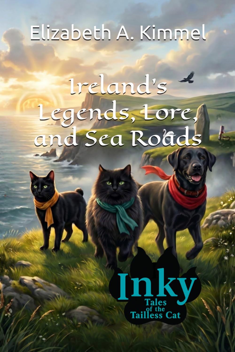 Ireland's Legends, Lore, and Sea Roads (Inky, Tales of the Tailless Cat)