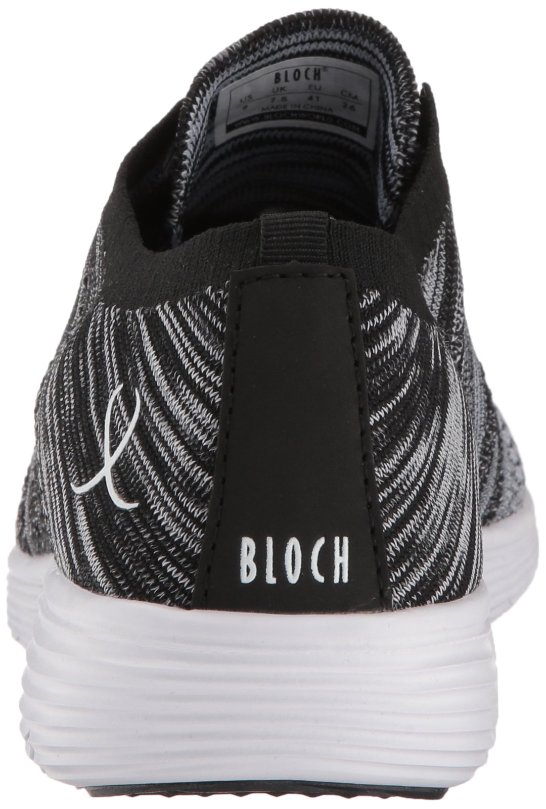 Bloch Zapatillas Mujer Omnia, Negro Blanco, 41 EU