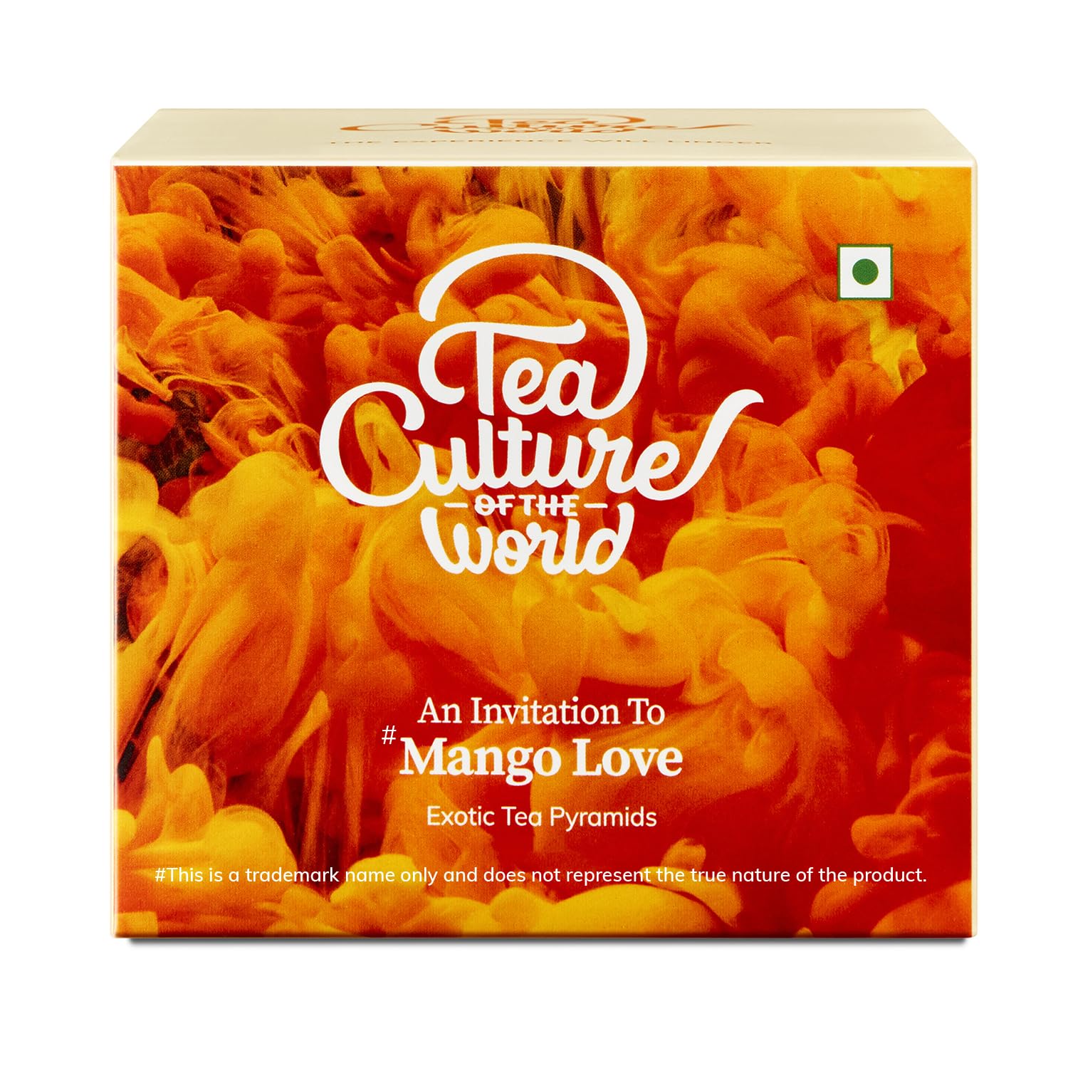 Tea Culture of The World Mango Love | Iced Tea, Cocktails, Mocktail |Green Tea | Made with 100% Whole Leaf & Natural Flavors, Brew Hot or Cold, 16 count