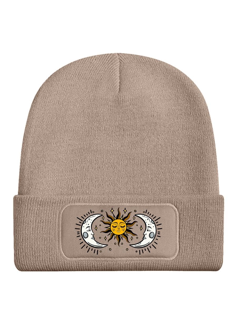 Grindstore Moon & Sunshine Cream Beanie
