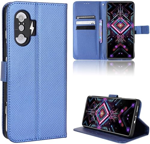 Miniatura 9 de Funda de teléfono para Xiaomi Redmi K40 Gaming, Funda de cuero tipo cartera para Xiaomi Redmi K40 Gaming Funda de cuero PU antideslizante, Flip