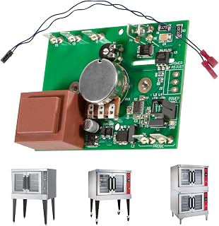 913149 Temperature Control Circuit Board w/Harness Replacement Parts Kit Temp Controller Fit for Vulcan Hart ECO2D ECO4D HEC20 HGC40 Series Convection Ovens, Replace 00-913149, 353613-2, 428897-8