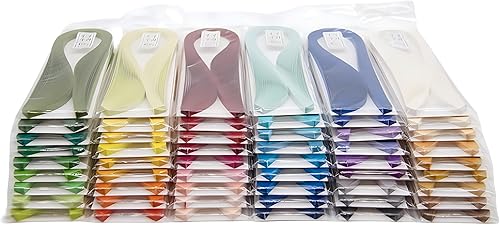 Miniatura 3 de Tiras de papel de filamentos en tonos marrones de 0.197 in en tonos de chocolate, 120 piezasjuego de tiras de 21 pulgadas de longitud, juego de