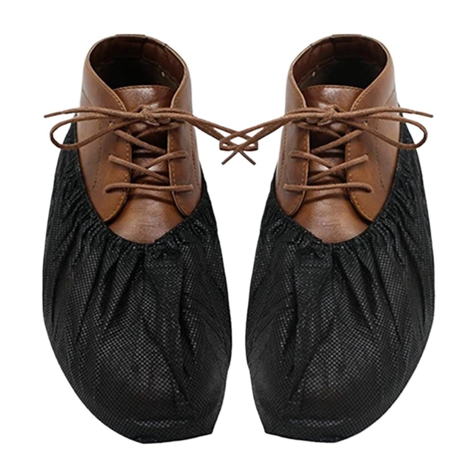 20 pares de cubiertas for zapatos, antideslizantes negras for botines, for suelo for interiores y exteriores para Protección