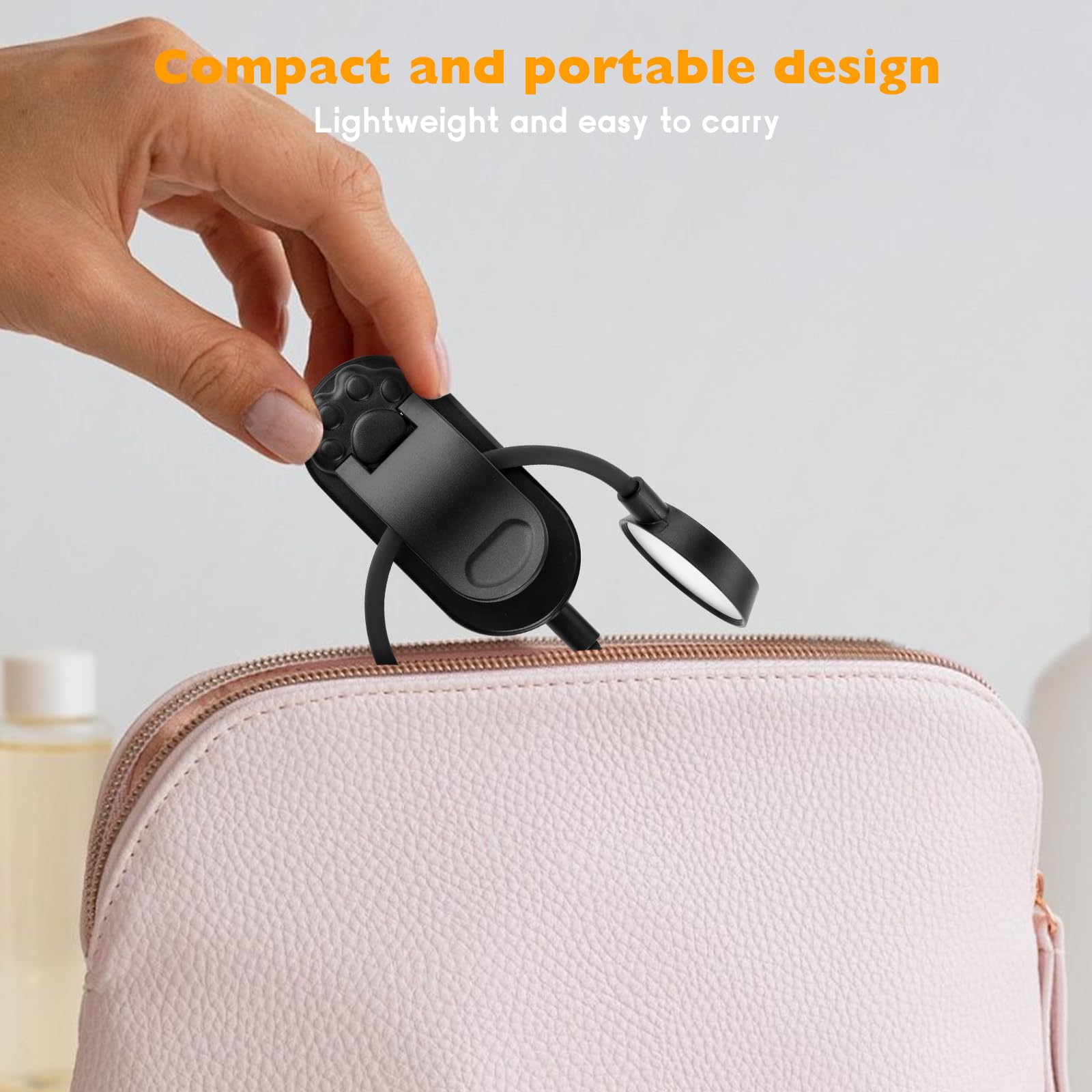 Lampe De Lecture LED Rechargeable 16 LEDs - 3 Couleurs, Pince Flexible 360° Pour Lit Et Bureau