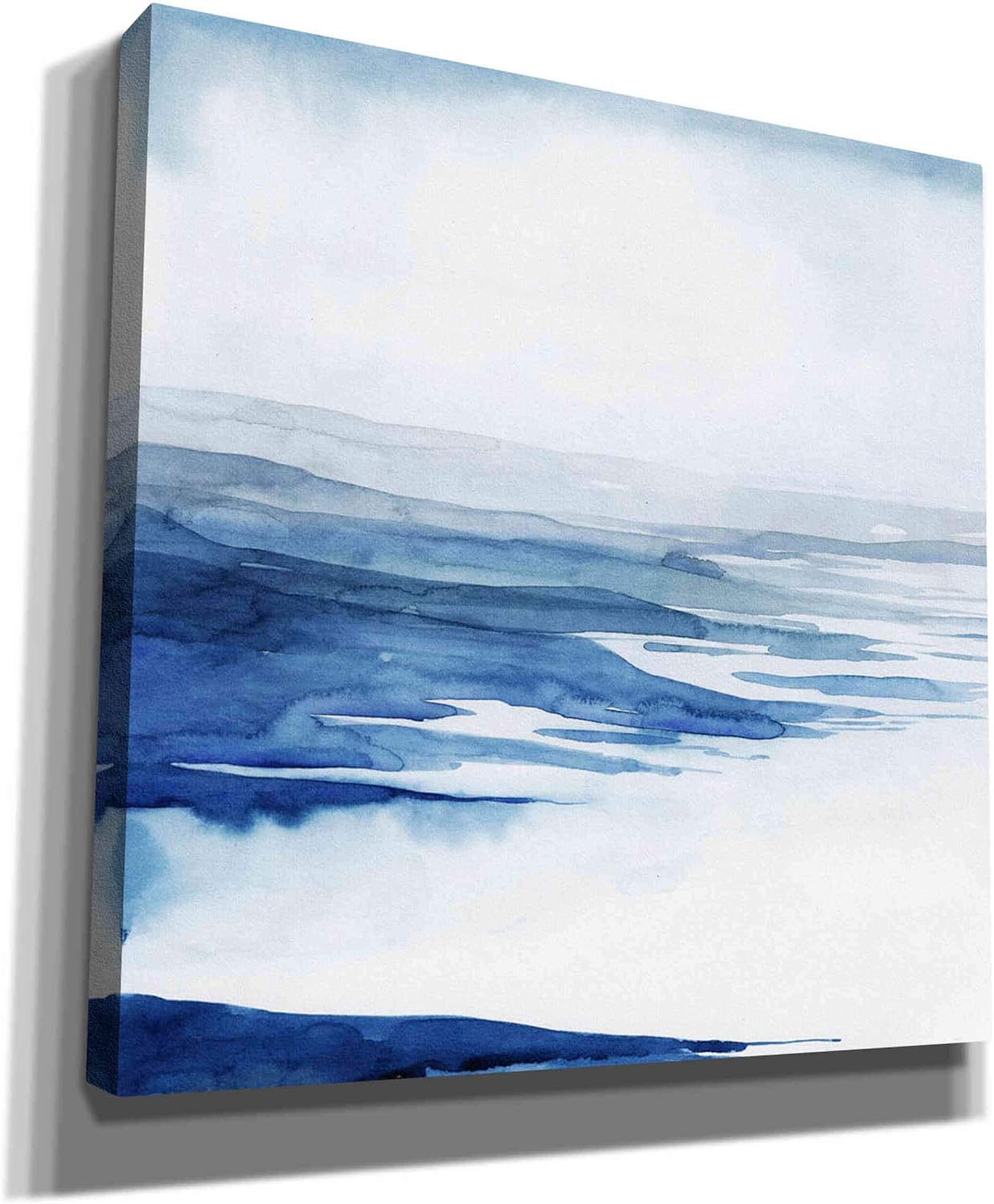 Epic Graffiti 'Crystallized Lagoon I' by Grace Popp Canvas Wall Art, 12"x12"