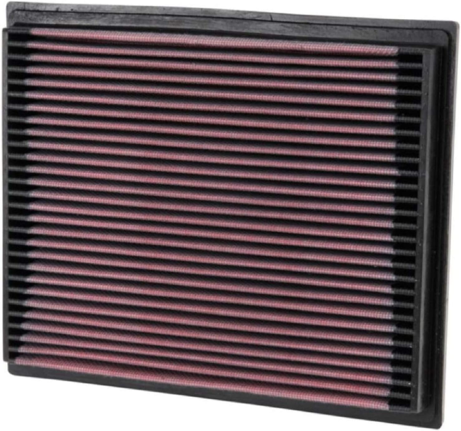 K&N Engine Air Filter: Increase Power & Acceleration, Washable, Replacement Car Air Filter: Compatible with 1987-2001 BMW/VOLKSWAGEN/OPEL/VAUXHALL (530i, iT, 730, 735, 740, 840Ci, Santana), 33-2675