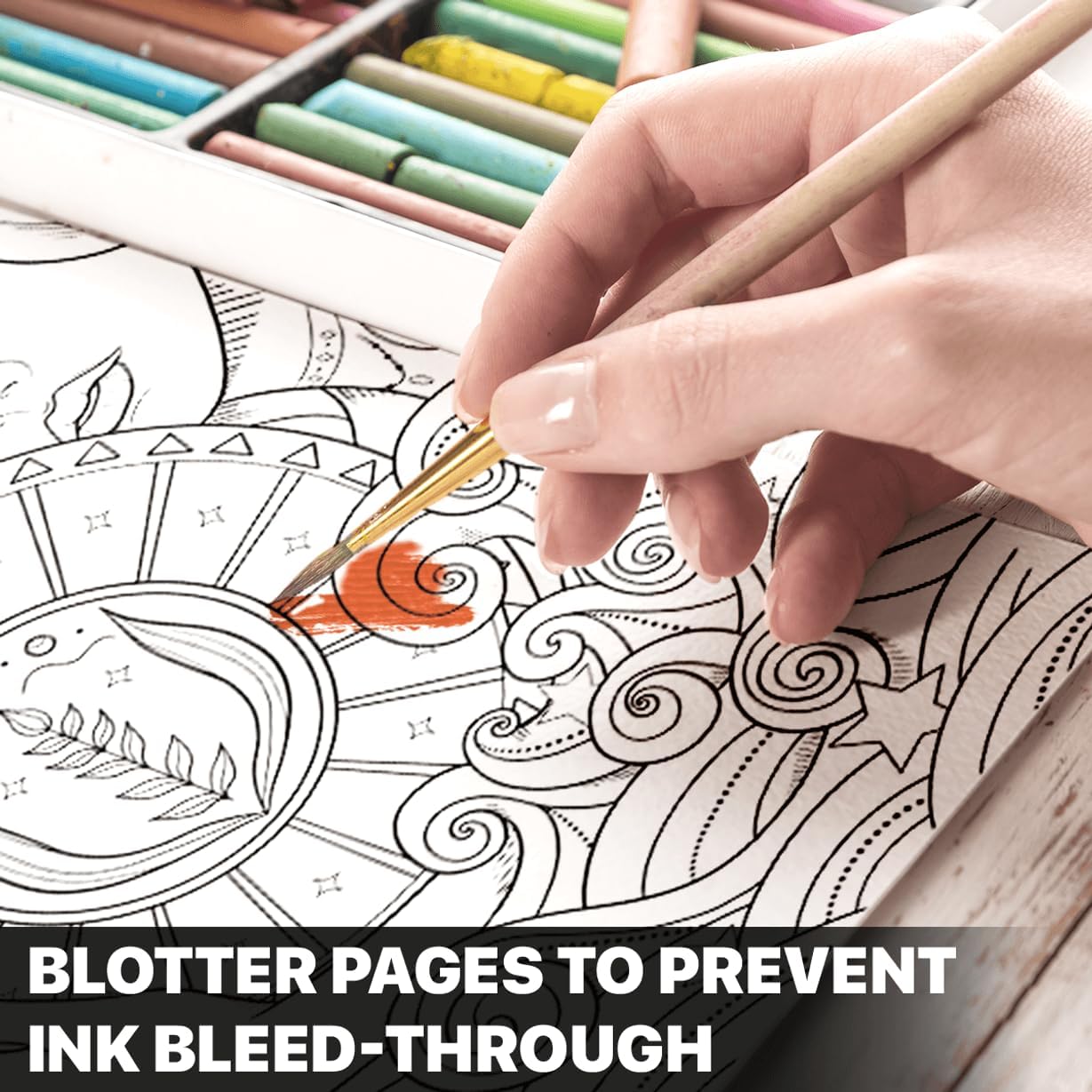 SOUTHERN LOTUS Spiral Coloring Book Ocean Minimalist Art Edition, Featuring Inspiring Animal Designs for Stress-Relief Relaxation Lovers
