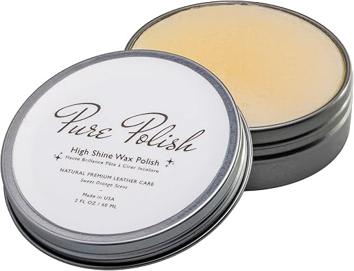 Pure Polish Premium Natural High Shine Wax Polish - 2 oz