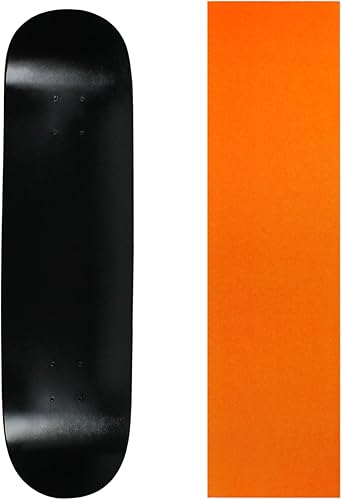 Miniatura 8 de Skateboard Deck Pro 7-Ply Canadian Maple DIP Black with Griptape