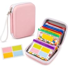 Waterproof Pill Organizer Set Binder-Free Travel Case 14 Zipper Pouches