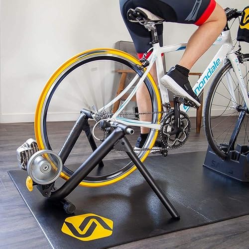 Miniatura 6 de Saris Fluid2 - Entrenador de bicicleta de interior opción inteligente equipada compatible con bicicletas de carretera y montaña compatible con la