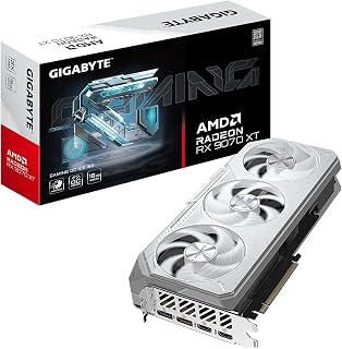 GIGABYTE Radeon RX 9070 XT Gaming OC ICE 16GB Graphics Card PCIe 5.0