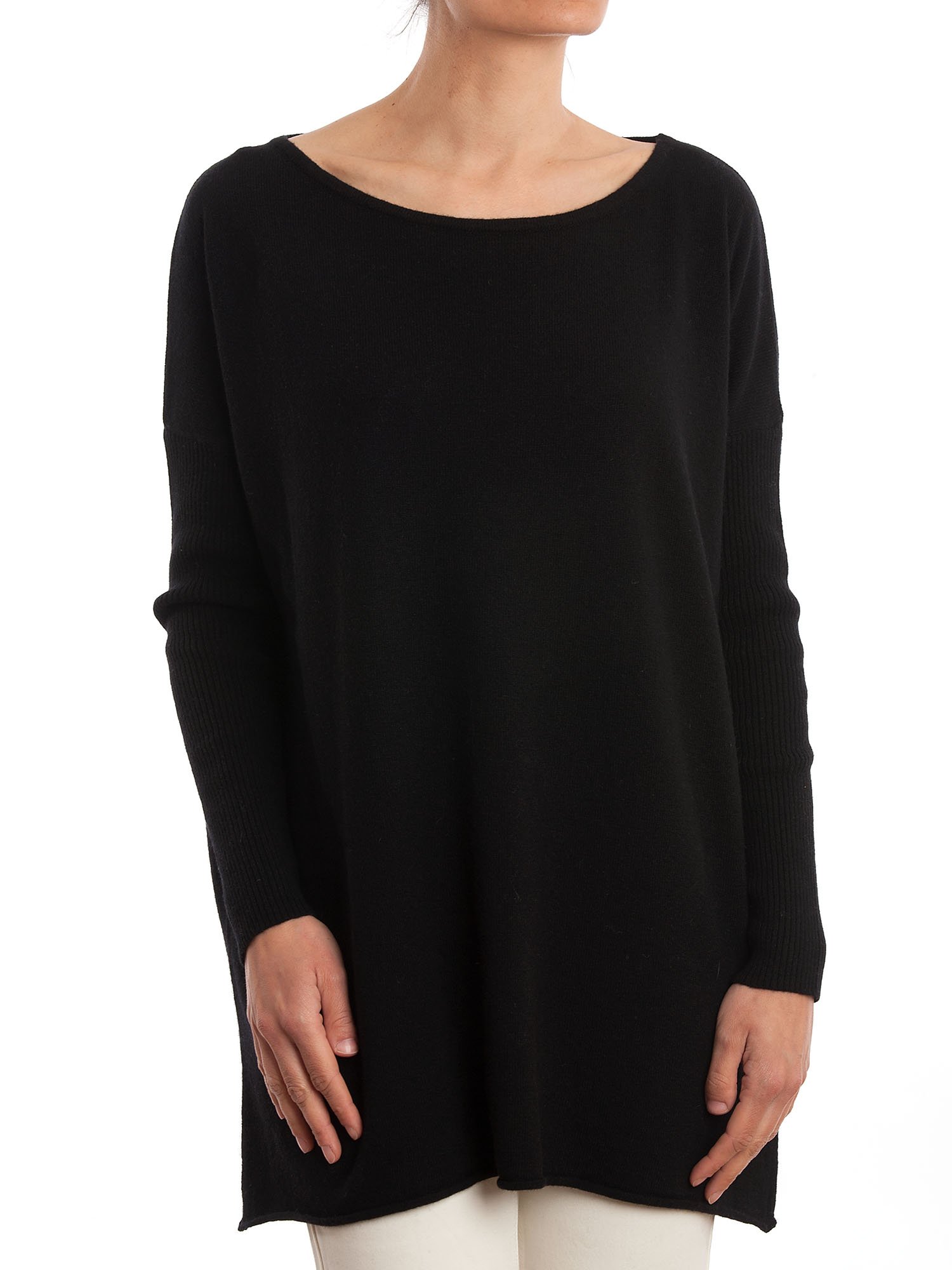 DALLE PIANE CASHMERE Maxi Pull Donna Misto Cashmere Lana | Maglione caldo e morbido per autunno e inverno, elegante da regalare per lei e per lui, autentico lusso Made in Italy