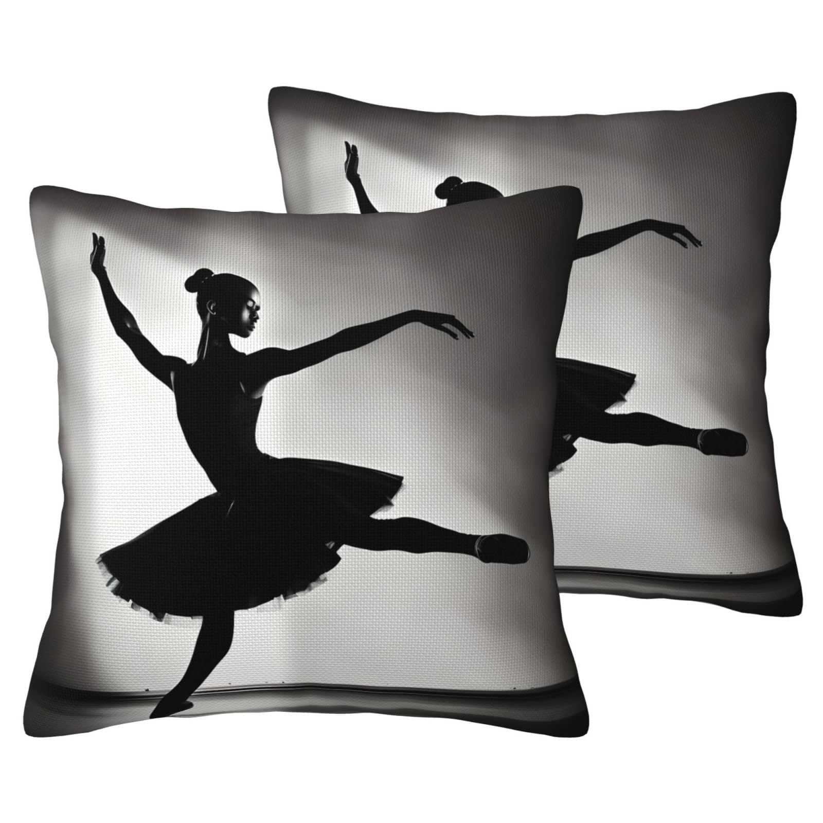 Housses de coussin de lit motif ballerine EdWal pour salon cocooning