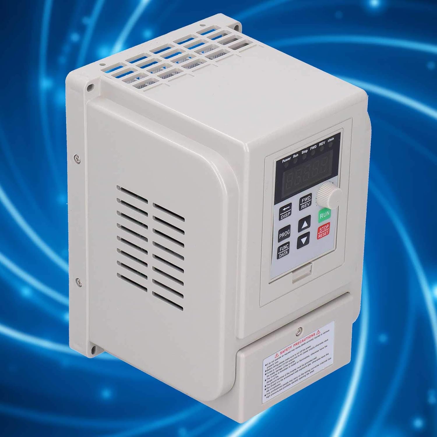 VFD Variable Frequency Drive,AT5‑2200X 2.2KW Variable Frequency Inverter,Input Single-phase 110VAC Output 3‑Phase 220V Motor Speed Controller