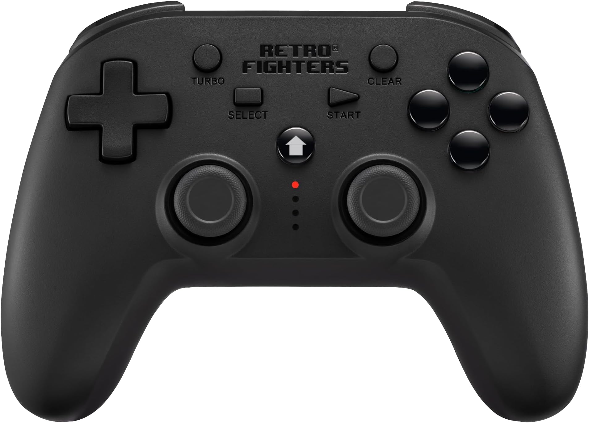 Retro Fighters Defender Next-Gen PS1 - PS2 - PS3 - PS Classic - Switch & PC Compatible Wireless Controller - Black