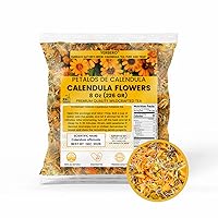 Vista 9 de Yerbero Flores de caléndula - Té de hierbas sueltas de 2 onzas (1.98 oz) Flores de caléndula Flores de caléndula Para preparar té, creaciones