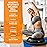 ATIVAFIT HALF BALL BALANCE TRAINER Inflatable YogaStability Ball for Core Strength & Home Workouts with Resistance Bands, Pump & AntiSlip Base (Supports up to 660lbs)