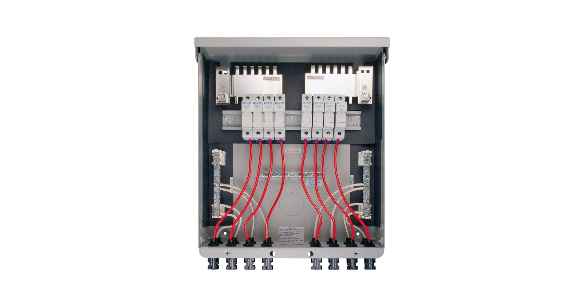 Amazon.com: MidNite Solar MNPV8-MC4 Pre-Wired Combiner 8