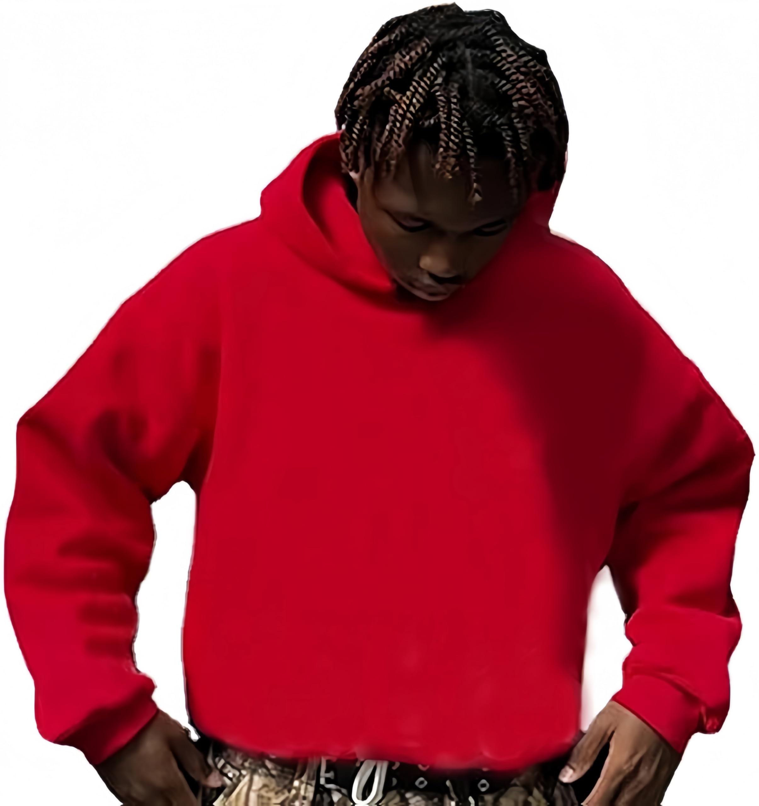 Insarue Autumn/Winter Hip Hop Hoodie for Men and Women Y2k Hoodie Matching Hoodies for Couples