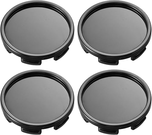 X AUTOHAUX 4 tapas de cubo de neumático de 2.283 in de diámetro negro para automóvil disponible en Yaxa Colombia