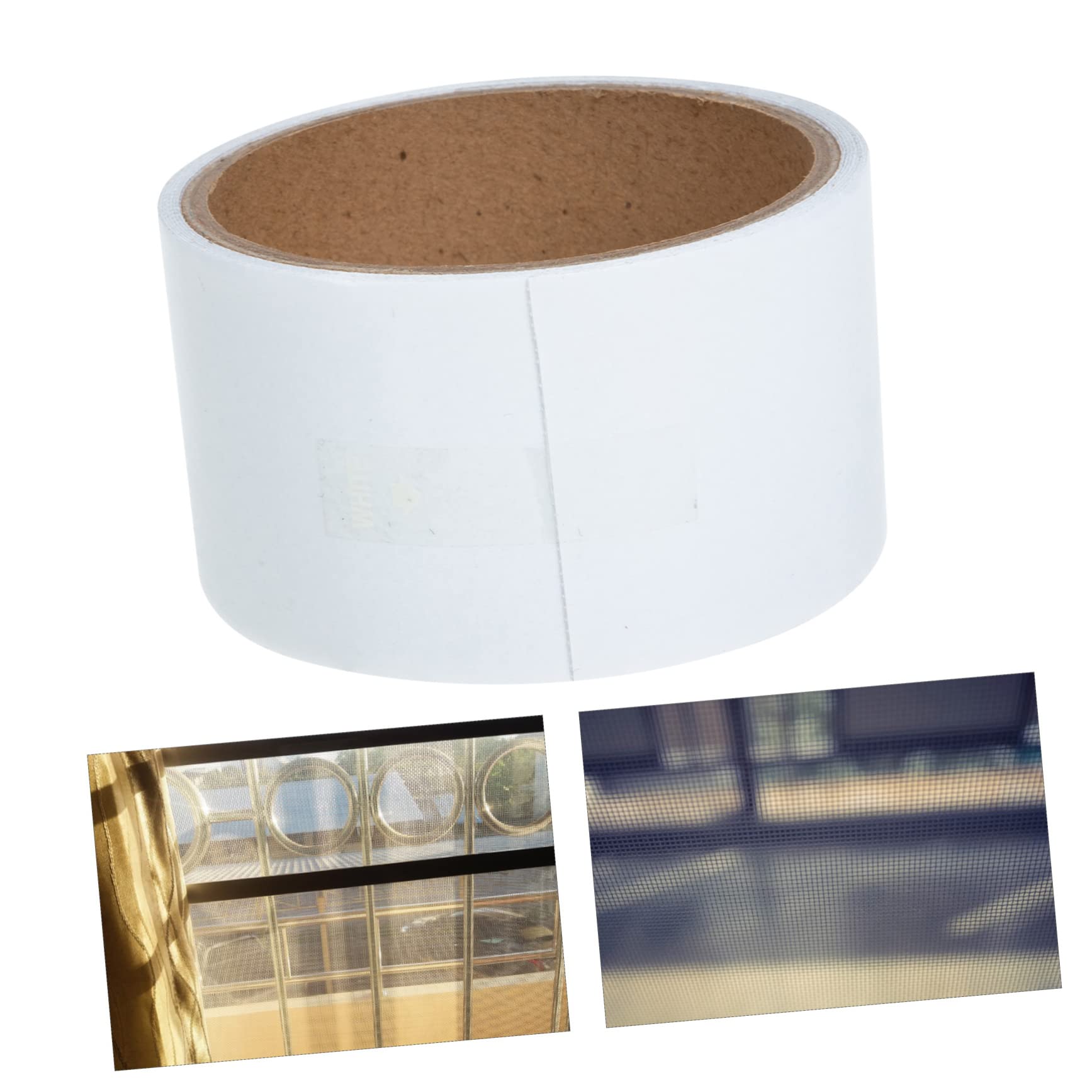 STOBOK 5 Rollen Screen Reparaturband Selbstklebend Stark Haftend für Verschiedene Oberflächen zur Reparatur von Löchern und Rissen Fliegengittern Türen und Zelten