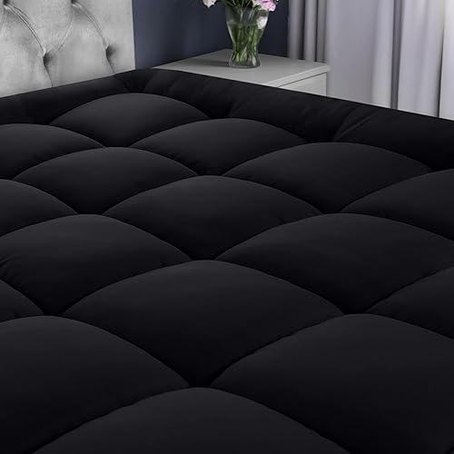 Miniatura 38 de Utopia Bedding Protector de colchón tamaño King, protector de colchón acolchado de alta calidad, funda de bolsillo profundo que se estira hasta 16