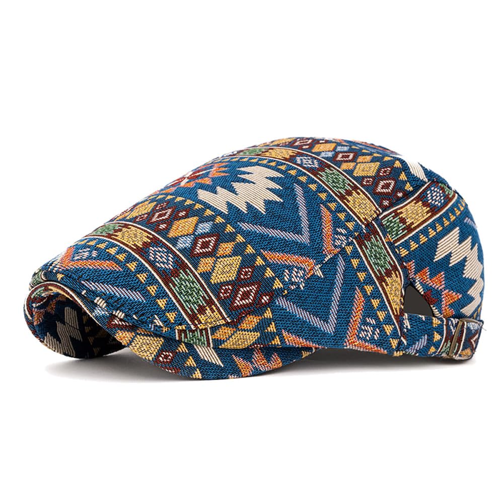 Cotton Newsboy Cap,Breathable Ivy Gatsby Cabbie Beret Hat for Men's Women Driving Hunting Golf